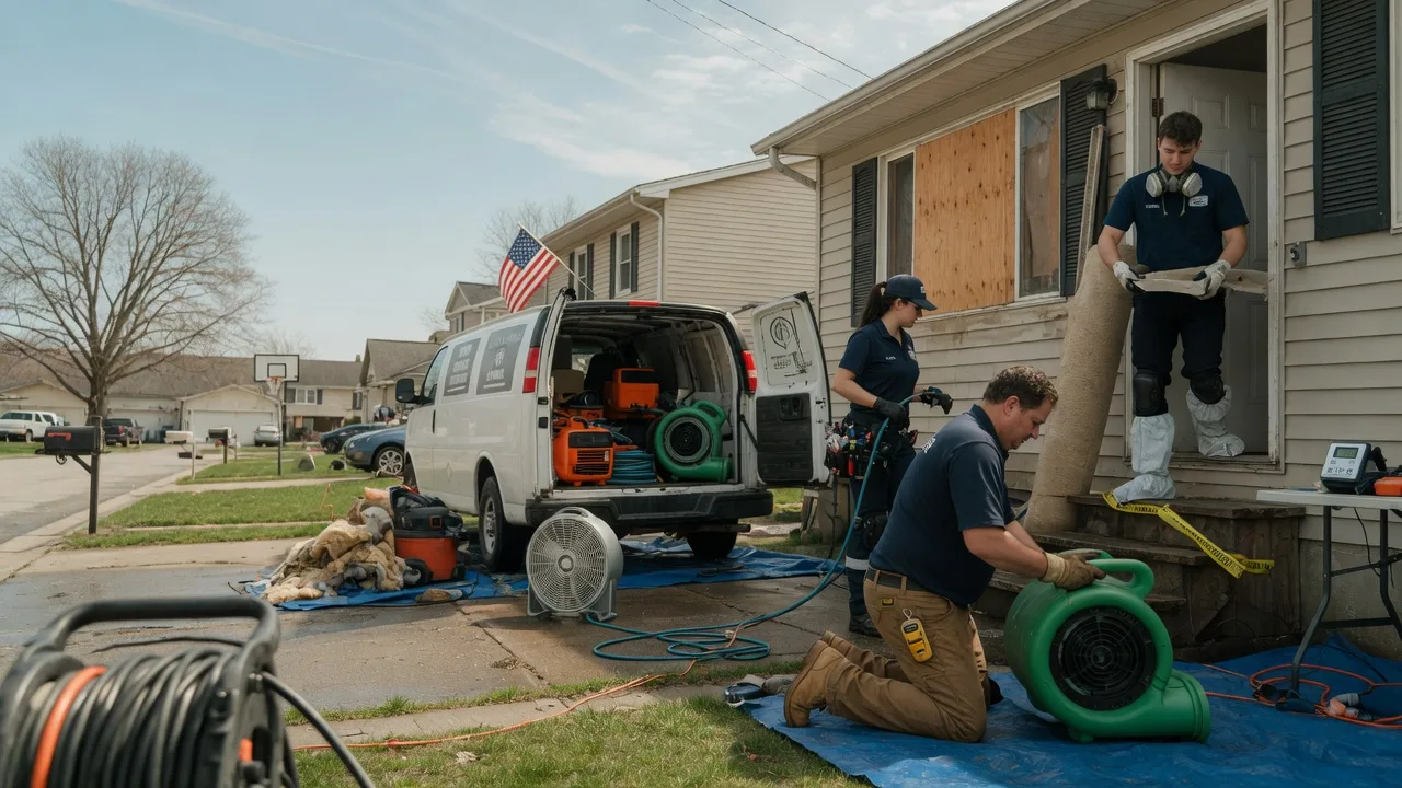 Water Damage Restoration in Fenton, IA near me